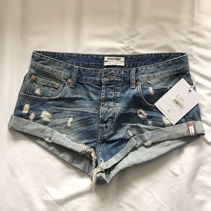 One Teaspoon Bandit Shorts - Size 28